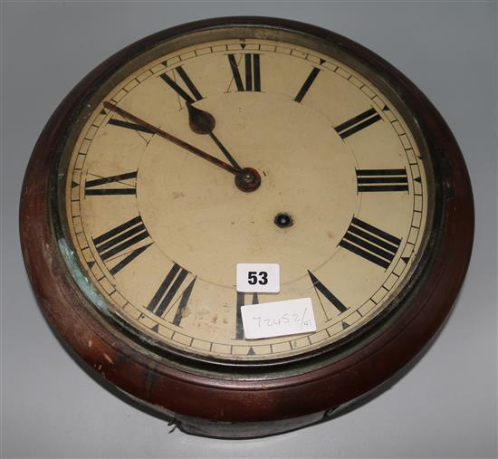 An American wall clock